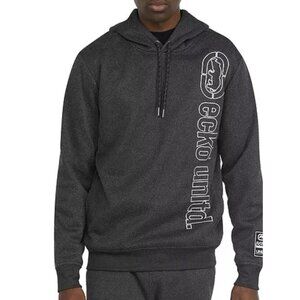 Ecko Men's Vertical Embroidered Pullover Hoodie Size L Retails for $50